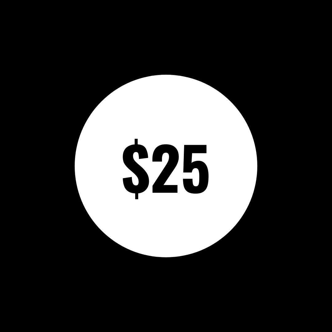 $25 in support of the OMOP Fund Greatest Needs