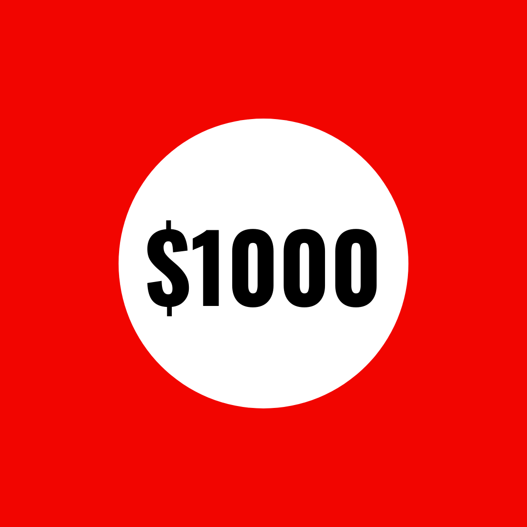 $1000 in support of the Truth & Reconciliation Fund Greatest Needs